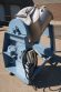 9068A10 3 Cu. Ft. Patterson Kelley SS Twin Shell Blender, 170 Lbs/CF Density