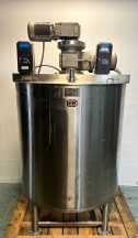 1,000 Gallon Lee SS Double Motion Jacketed Kettle, 100 PSI