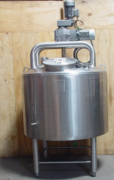 L2090 200 Gallon Walker 316SS Dual Motion Mix Kettle, 75PSI Jacket